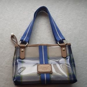 Tommy Hilfiger small purse see through, cloth, and